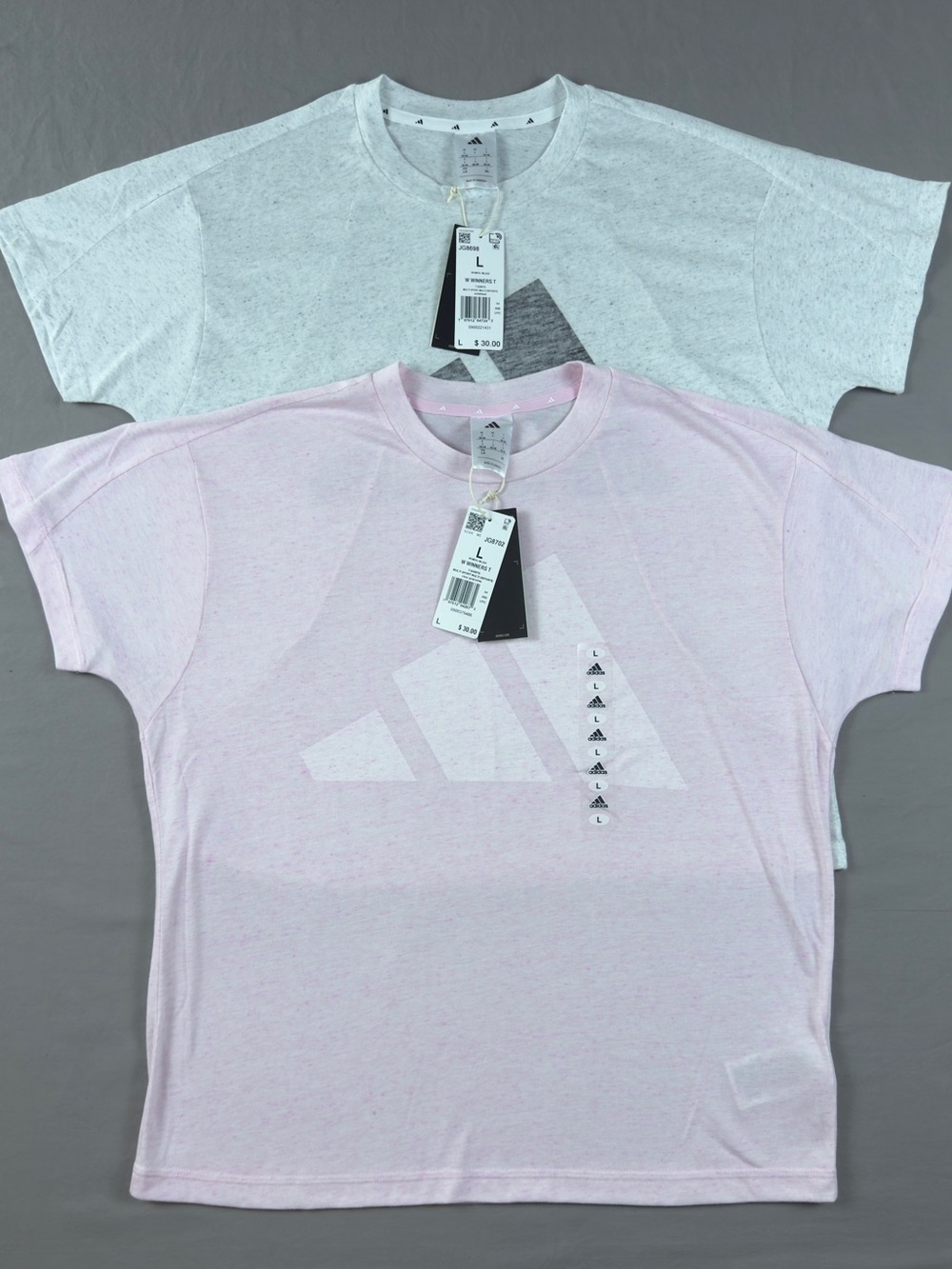2 x NWT Adidas Women’s Winners Tees